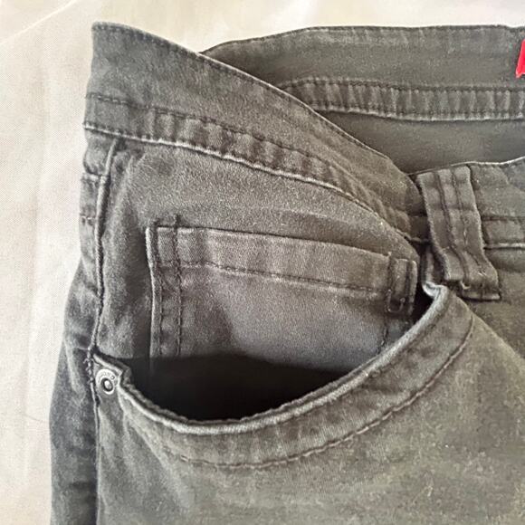 UNION BAY Unionbay Size 15 Black Jeans Women's Teens Stretch boot cut Vietnam - Picture 8 of 14